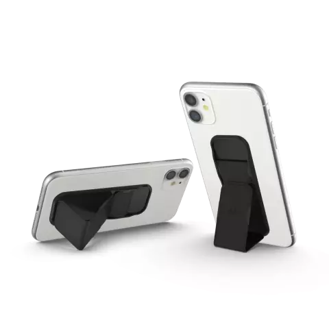 CLCKR Grip&amp;Stand Saffiano Universal Schwarz