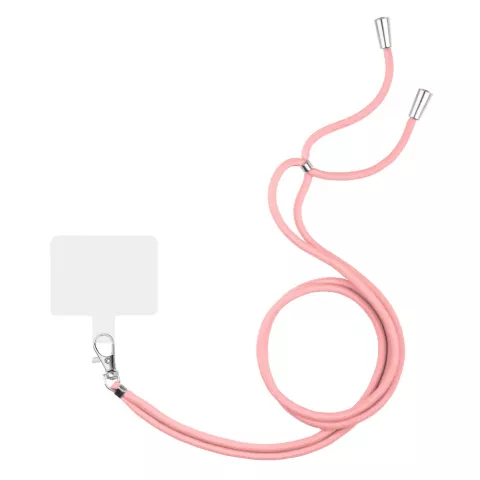 Telefonkabel Multifunktional Einstellbar mit Patch - Pink