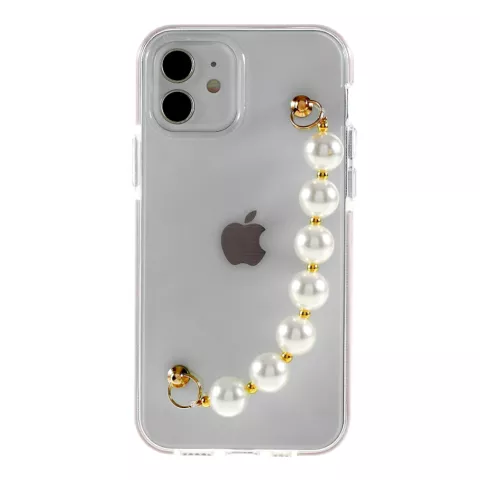 Pearls TPU H&uuml;lle f&uuml;r iPhone 12 und iPhone 12 Pro - transparent