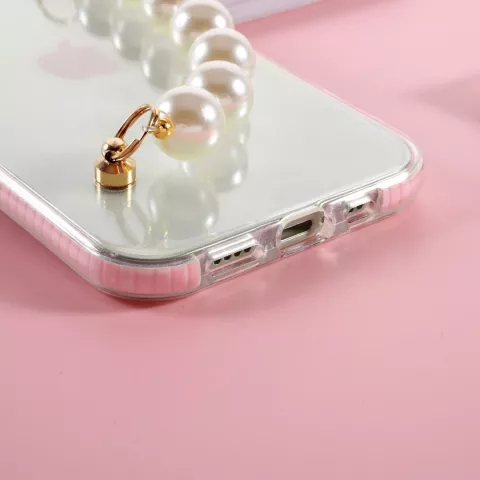 Pearls TPU-H&uuml;lle f&uuml;r iPhone 13 - transparent