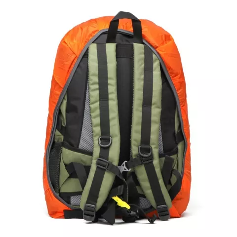 Universal-Regenschutz-Rucksacktasche wasserdicht - Orange