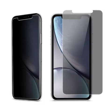 Just in Case Privacy Tempered Glass f&uuml;r iPhone 11 - geh&auml;rtetes Glas