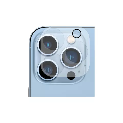 Just in Case Tempered Glass Camera Lens 2 St&uuml;ck f&uuml;r iPhone 13 Pro Max - transparent
