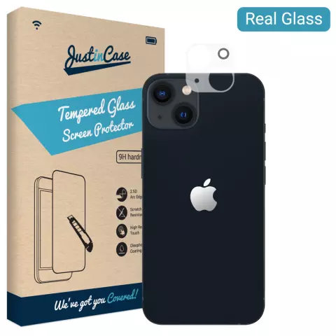 Just in Case Tempered Glass Camera Lens 2 St&uuml;ck f&uuml;r iPhone 14 - transparent