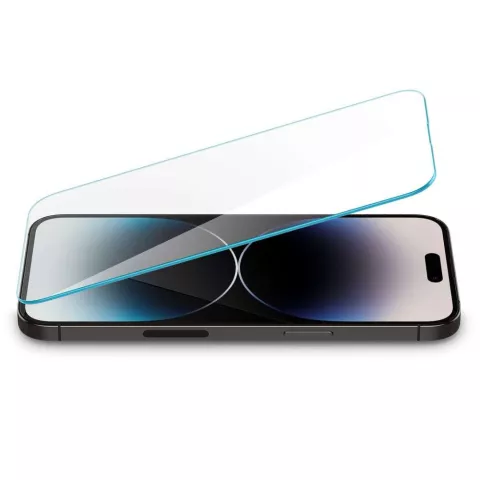 Spigen Glas tR Slim Tempered Glass Kompatibel mit iPhone 14 Pro - geh&auml;rtetes Glas