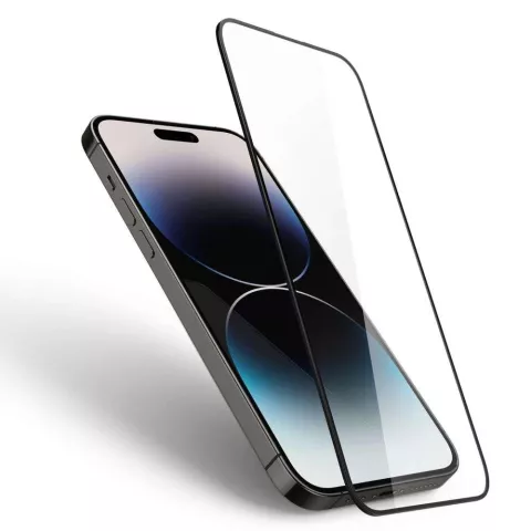 Spigen Full Cover Glass f&uuml;r iPhone 14 Pro Max - geh&auml;rtetes Glas
