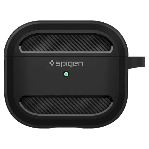 Spigen Rugged Armor Schutzh&uuml;lle Kompatibel mit AirPods 3 - Schwarz