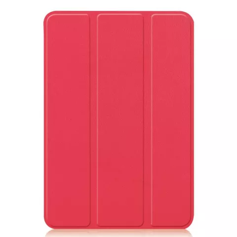 Just in Case Trifold Case Cover Kompatibel mit iPad mini 6 (2021) &amp; iPad mini 7 (2024) - rot