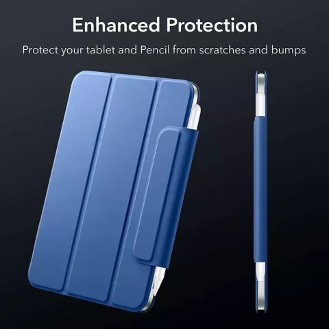 ESR Rebound Magnetic Slim Case Cover f&uuml;r iPad mini 6 - Marineblau