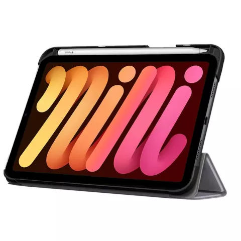 Just in Case Trifold Case With Pen Slot Cover f&uuml;r iPad mini 6 - grau