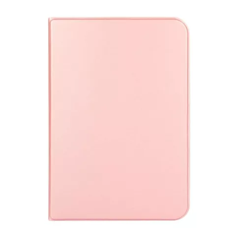 Just in Case PU-Leder-Buchh&uuml;lle, Kompatibel mit iPad mini 6 (2021) und iPad mini 7 (2024) - Pink