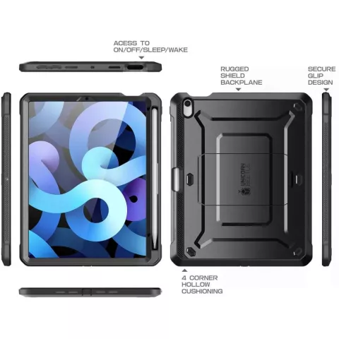 Supcase Unicorn Beetle Case H&uuml;lle f&uuml;r iPad mini 6 - schwarz