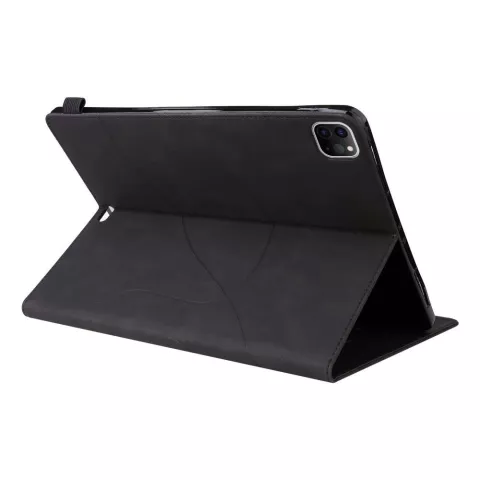 Just in Case Business Book Case Cover f&uuml;r iPad Pro 11 Zoll (2018 2020 2021 2022) - schwarz