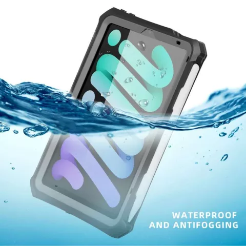 Shellbox Waterproof Case 2M Unterwasserh&uuml;lle f&uuml;r iPad mini 6 - schwarz
