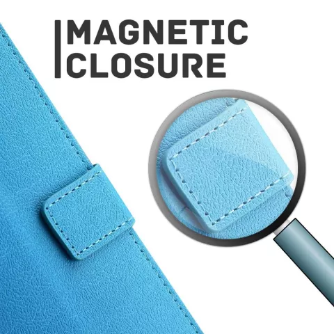 Just in Case Wallet Case Kompatibel mit iPhone 11 Pro Max - blau