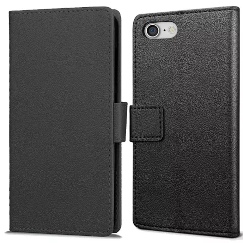 Just in Case Wallet Case f&uuml;r iPhone SE 2020 und iPhone SE 2022 - schwarz