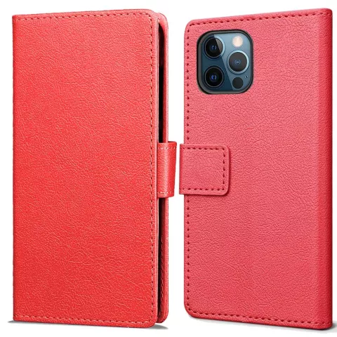 Just in Case Wallet Case f&uuml;r iPhone 12 Pro Max - rot