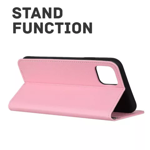 Just in Case Wallet Case Kompatibel mit iPhone 12 Pro Max - Pink