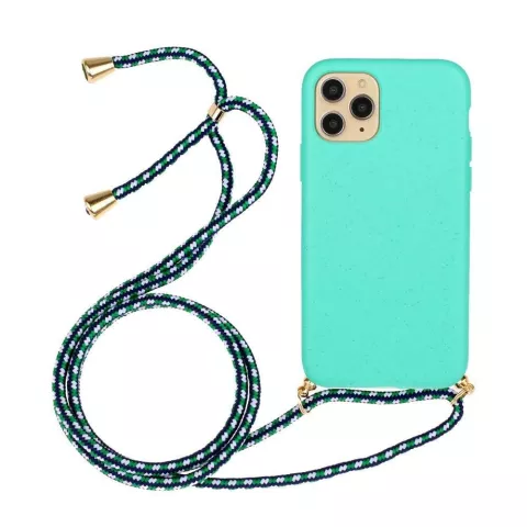 Just in Case Soft TPU Case mit Kordelzug f&uuml;r iPhone 12 mini - blau