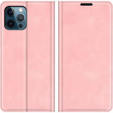 Just in Case Wallet Case Magnetische H&uuml;lle f&uuml;r iPhone 12 Pro Max - pink