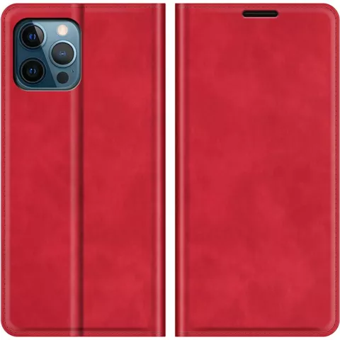 Just in Case Wallet Case Magnetische H&uuml;lle f&uuml;r iPhone 12 Pro Max - rot