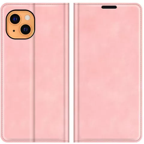 Just in Case Wallet Case Magnetische H&uuml;lle f&uuml;r iPhone 13 mini - pink