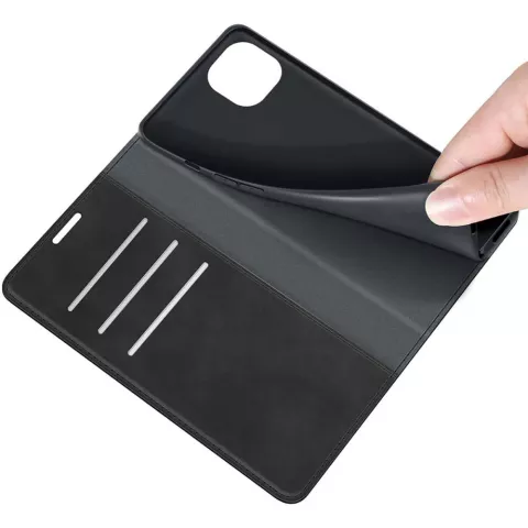 Just in Case Wallet Case Magnetische H&uuml;lle f&uuml;r iPhone 13 - schwarz
