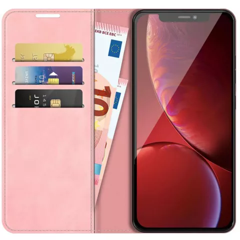 Just in Case Wallet Case Magnetische H&uuml;lle f&uuml;r iPhone 13 Pro - pink