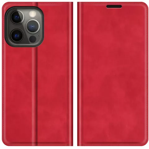 Just in Case Wallet Case Magnetische H&uuml;lle f&uuml;r iPhone 13 Pro - rot