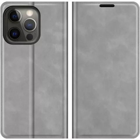 Just in Case Wallet Case Magnetische H&uuml;lle f&uuml;r iPhone 13 Pro - grau