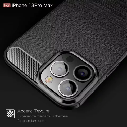 Just in Case Rugged TPU Case f&uuml;r iPhone 13 Pro Max - schwarz