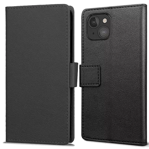 Just in Case Wallet Case Kompatibel mit iPhone 13 mini - Schwarz