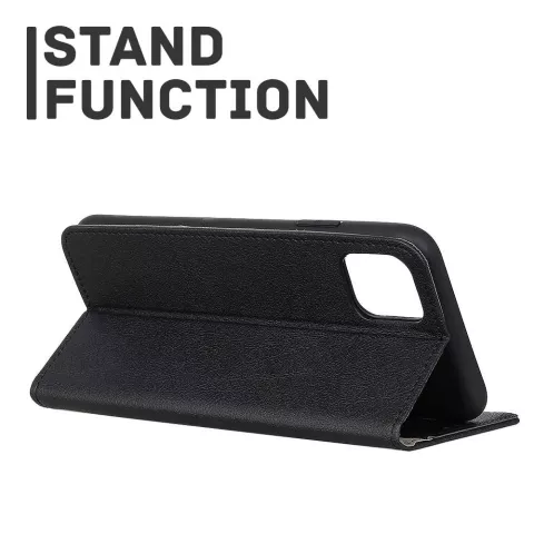 Just in Case Wallet Case Kompatibel mit iPhone 13 - Schwarz