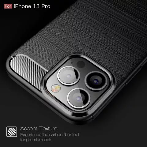 Just in Case Rugged TPU Case f&uuml;r iPhone 13 Pro - schwarz