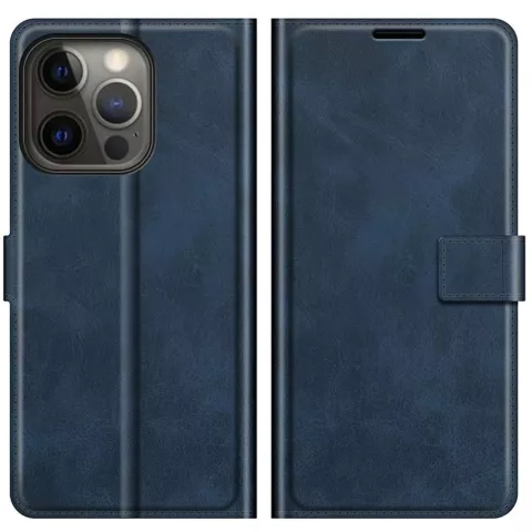 Just in Case TPU Wallet Case Magnetische H&uuml;lle f&uuml;r iPhone 13 Pro - blau