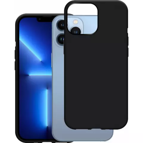 Just in Case Weiche TPU-H&uuml;lle Kompatibel mit iPhone 13 Pro Max - Schwarz