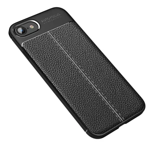 Just in Case Soft Design TPU Case Cover f&uuml;r iPhone 7, 8, SE 2020 und SE 2022 - Schwarz