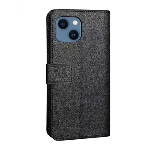 Just in Case Wallet Case Kompatibel mit iPhone 14 - Schwarz