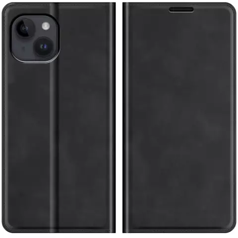 Just in Case Wallet Case Magnetische H&uuml;lle f&uuml;r iPhone 14 Plus - schwarz