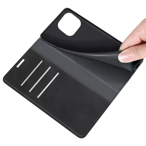 Just in Case Wallet Case Magnetische H&uuml;lle f&uuml;r iPhone 14 Plus - schwarz