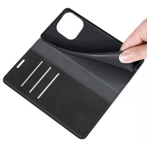 Just in Case Wallet Case Magnetische H&uuml;lle f&uuml;r iPhone 14 Pro Max - schwarz