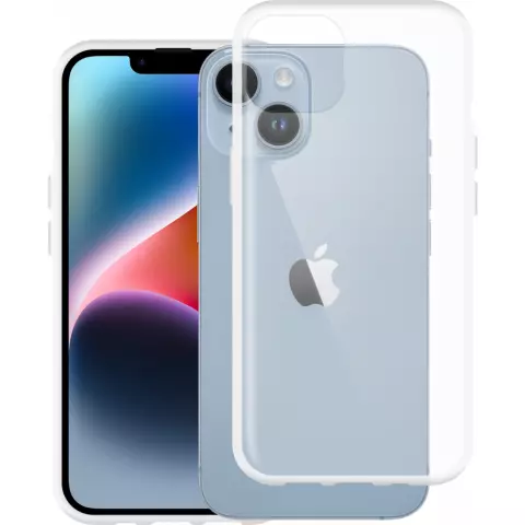 Just in Case Soft TPU Case f&uuml;r iPhone 14 - transparent