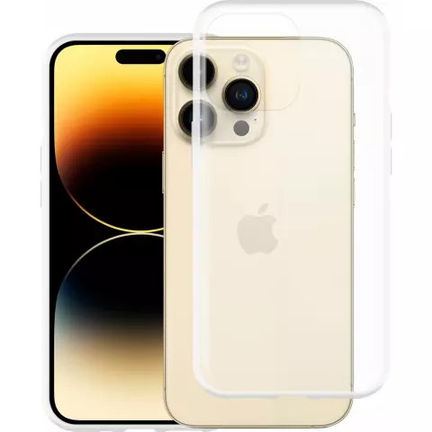 Just in Case Soft TPU Case f&uuml;r iPhone 14 Pro Max - transparent