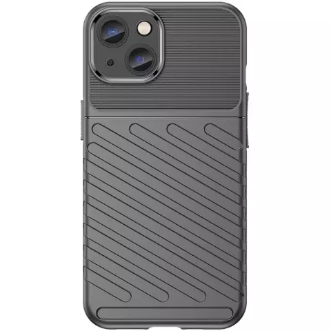 Just in Case TPU Grip Case f&uuml;r iPhone 14 Plus - schwarz