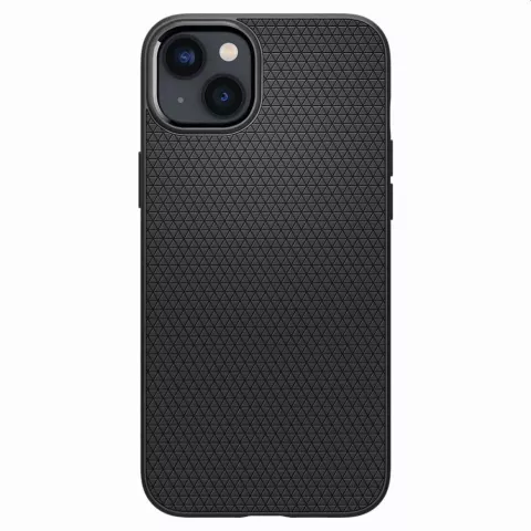 Spigen Liquid Air Case H&uuml;lle Kompatibel mit iPhone 14 - Schwarz