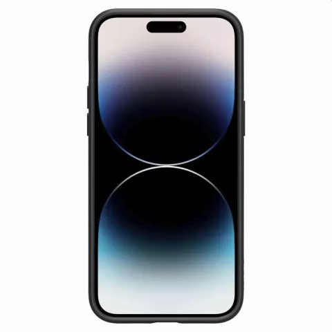 Spigen Liquid Air Case H&uuml;lle Kompatibel mit iPhone 14 Pro Max - Schwarz