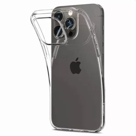 Spigen Liquid Crystal Case Kompatibel mit iPhone 14 Pro Max - Kristallklar
