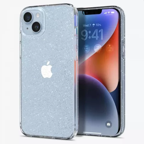 Spigen Liquid Crystal Glitter Case Kompatibel mit iPhone 14 Plus - transparent