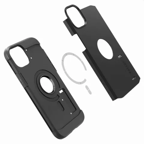 Spigen Tough Armor Mag Case H&uuml;lle f&uuml;r iPhone 14 Plus - schwarz