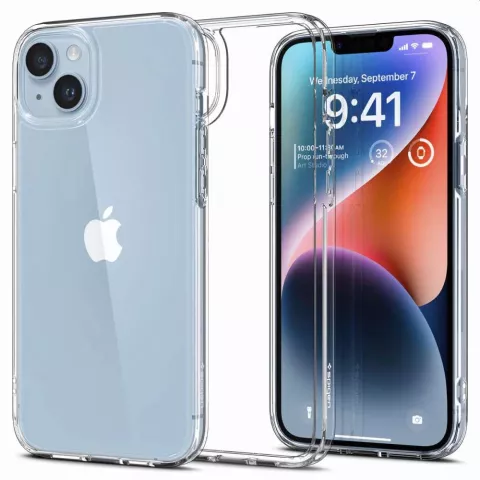 Spigen Ultra Hybrid Case Kompatibel mit iPhone 14 - Kristalltransparent